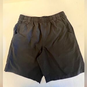 COLUMBIA OMNI-SHADE SUN PROTECTION GRAY BOYS LARGE (14-16) SHORTS